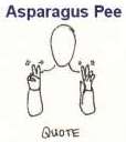 The Quotable Asparagus Pee