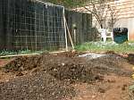 Garden with Compost.